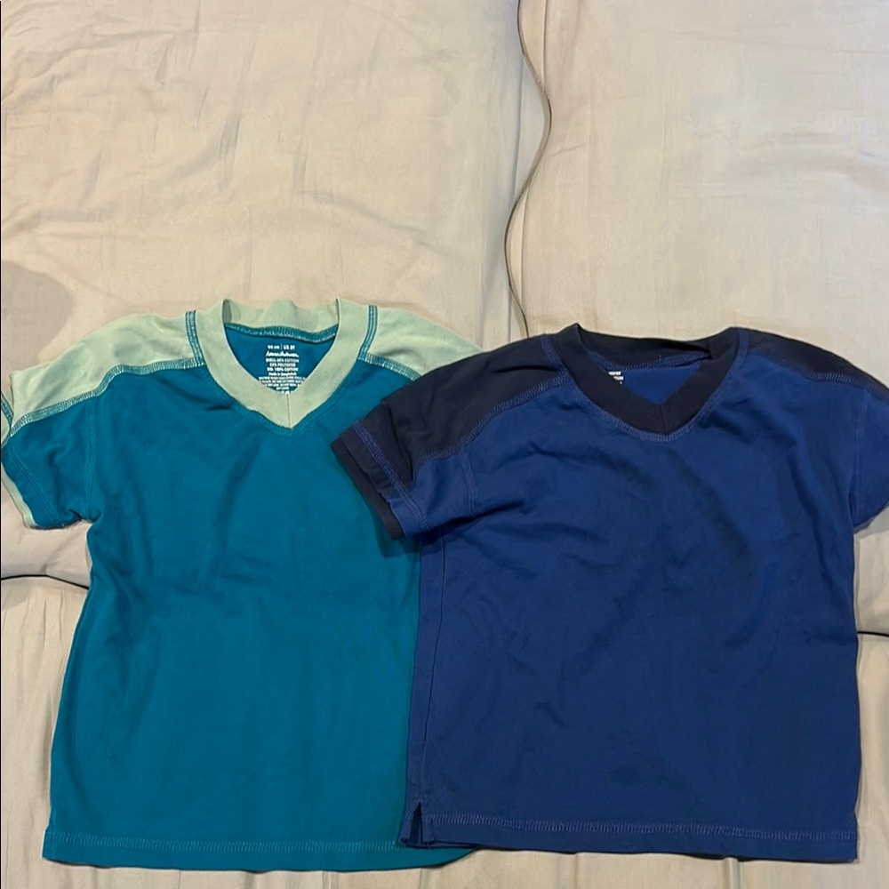 Hanna Andersson Blue Short Sleeve Tees
